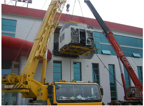 上海搬家公司专业起重吊装、设备安装